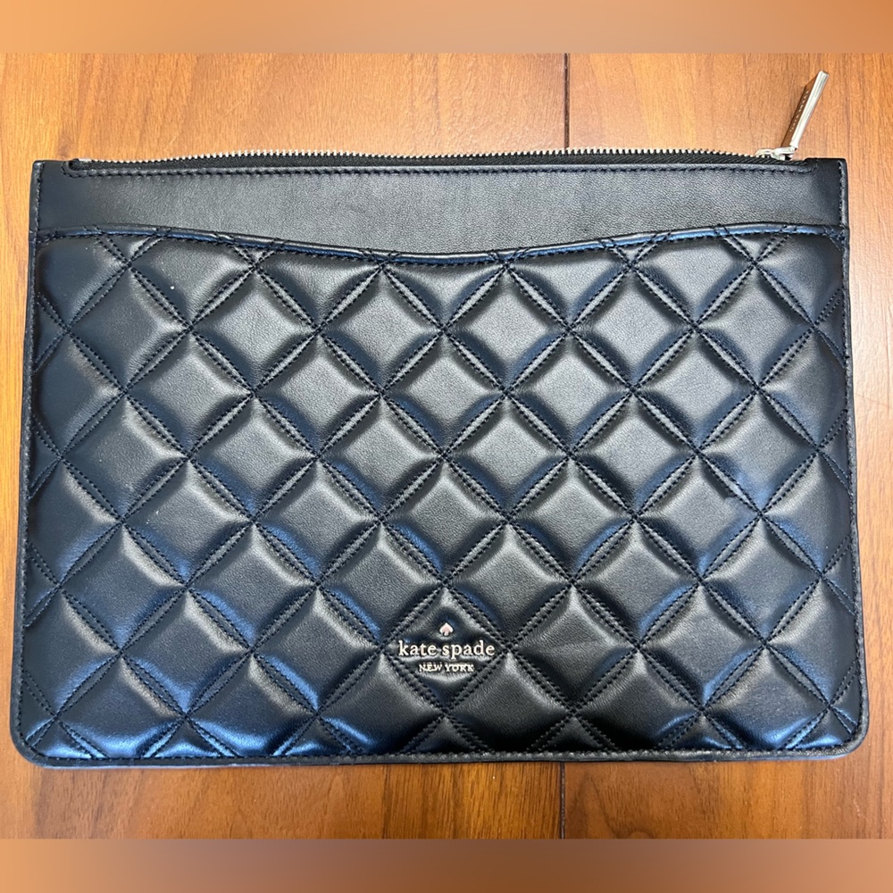 Black Kate Spade Envelope Clutch